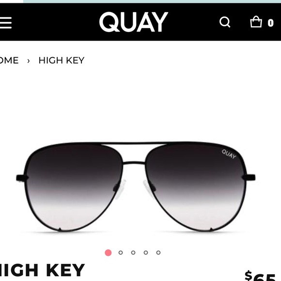 Quay Australia Accessories - Quay Australia High key black/fade